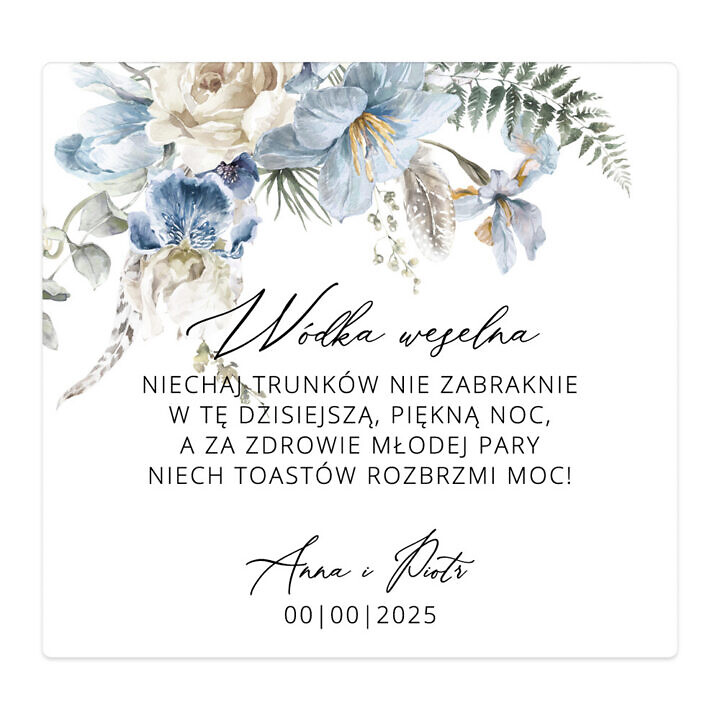 Naklejki na alkohol Misty w31