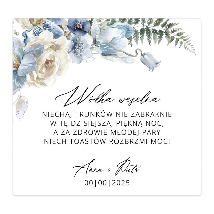 Naklejki na alkohol Misty w36