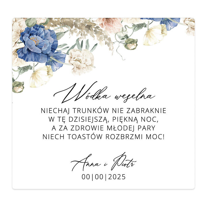 Naklejki na alkohol Misty w37