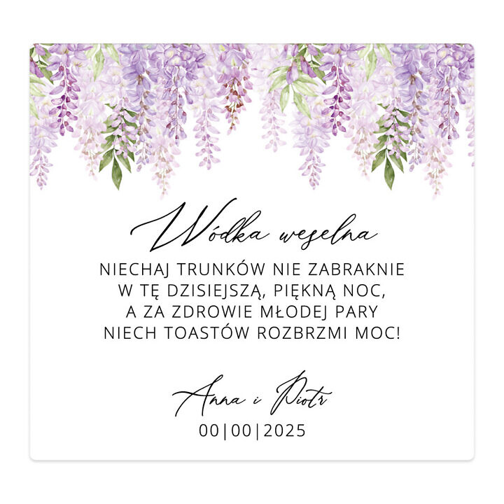 Naklejki na alkohol Misty w38