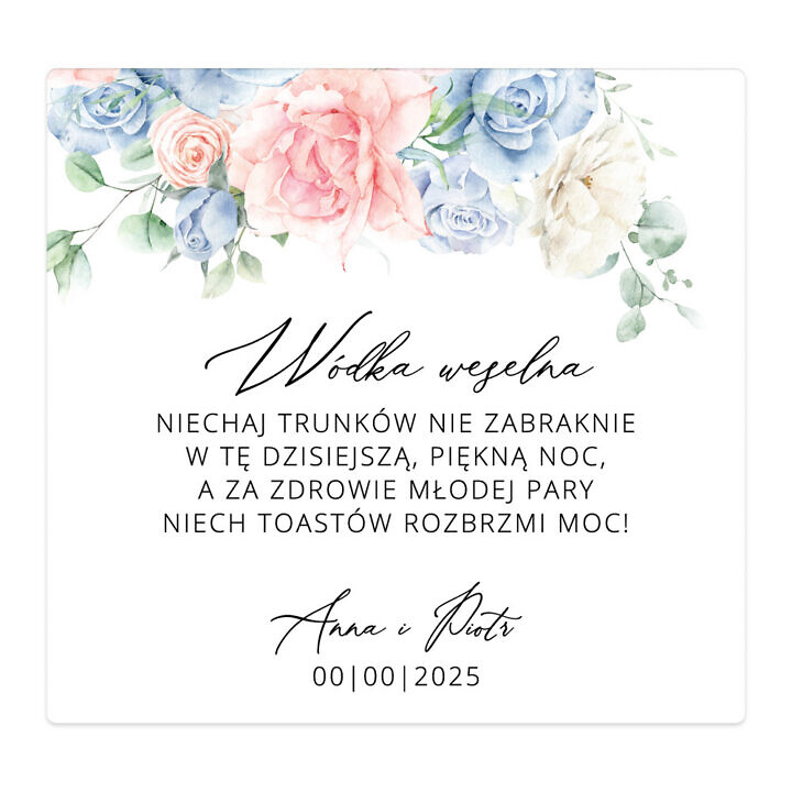 Naklejki na alkohol Misty w39