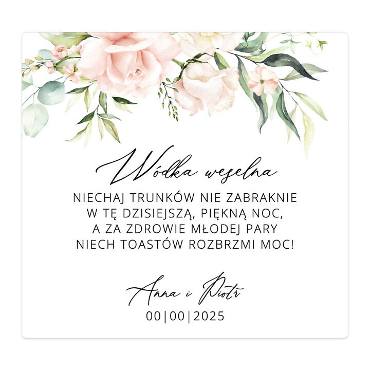 Naklejki na alkohol Misty w42