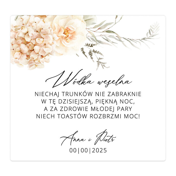 Naklejki na alkohol Misty w47