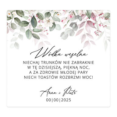 Naklejki na alkohol Misty w50
