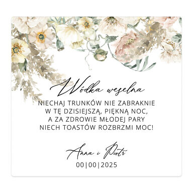 Naklejki na alkohol Misty w6
