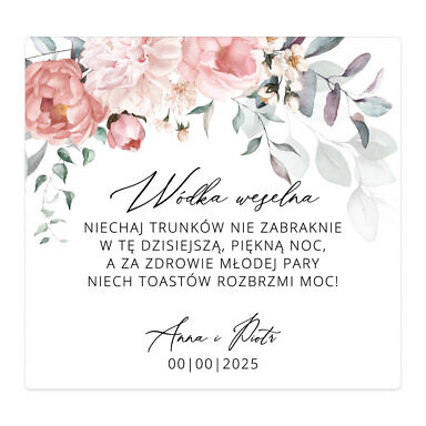 Naklejki na alkohol Misty w60