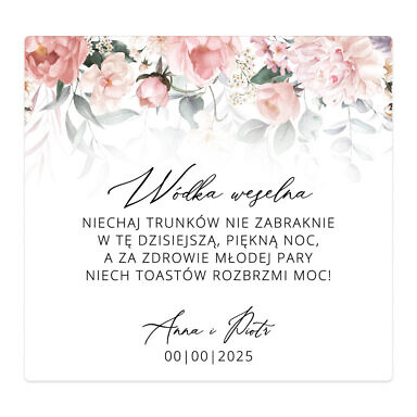 Naklejki na alkohol Misty w62