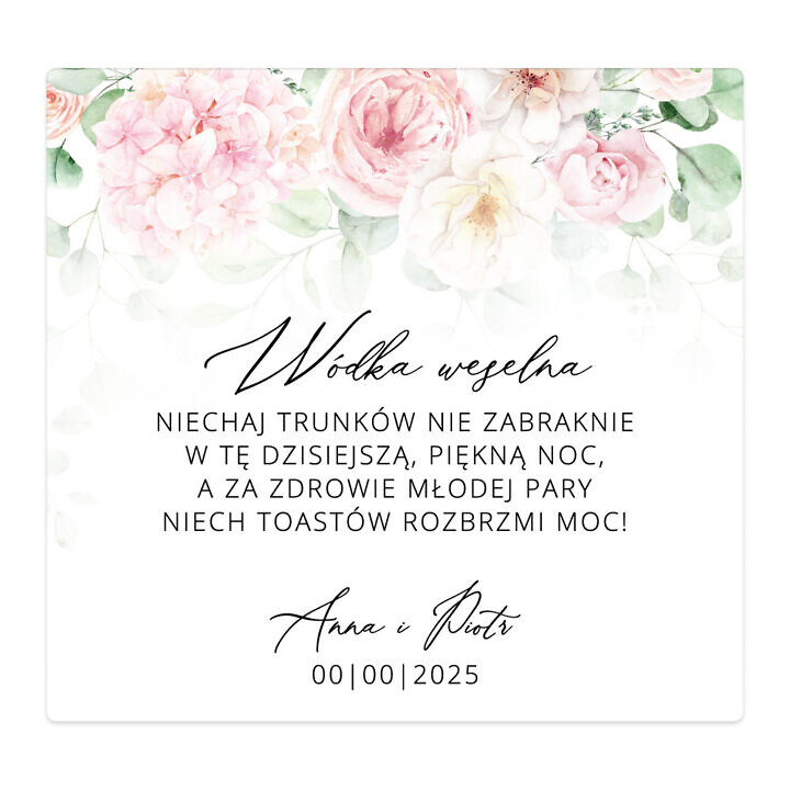 Naklejki na alkohol Misty w66