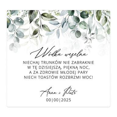 Naklejki na alkohol Misty w69