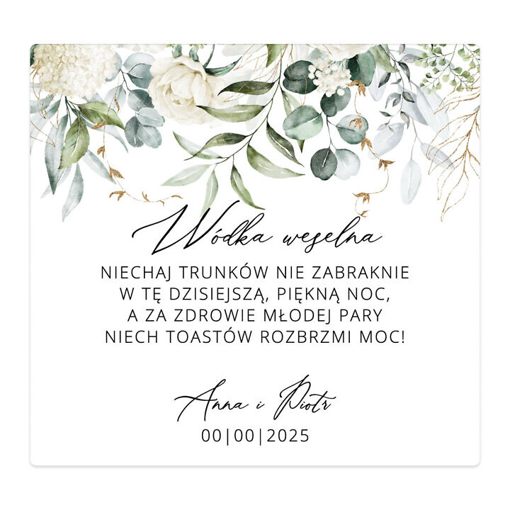 Naklejki na alkohol Misty w70