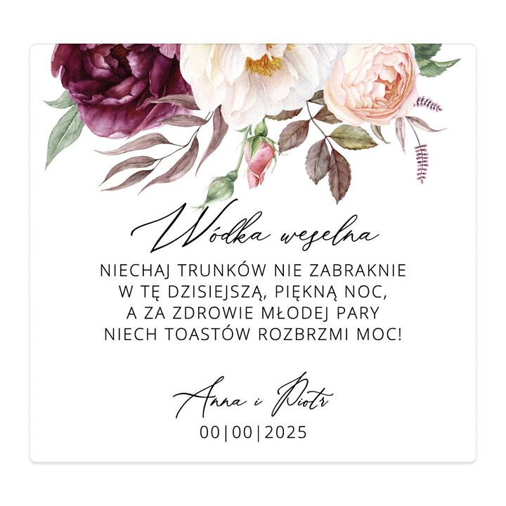 Naklejki na alkohol Misty w77