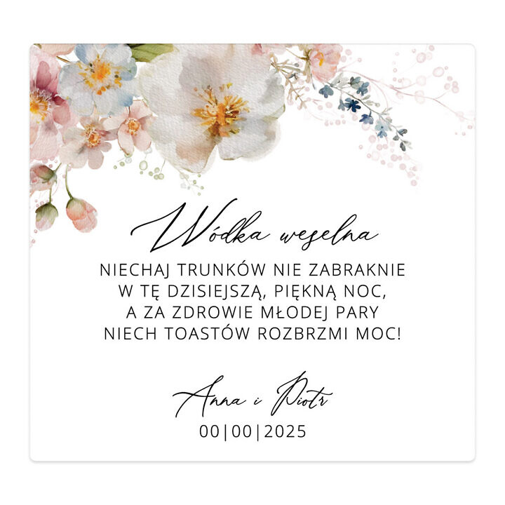 Naklejki na alkohol Misty w80