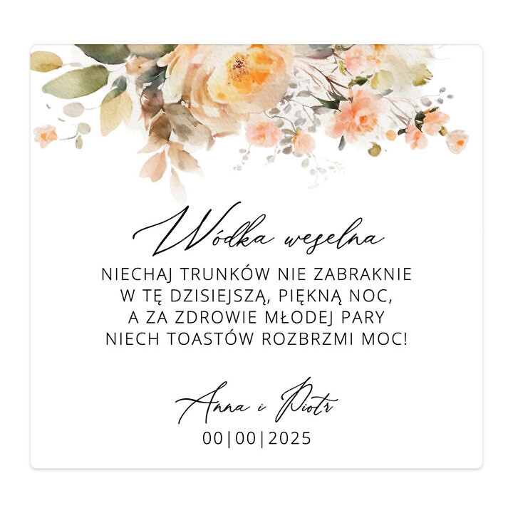 Naklejki na alkohol Misty w85
