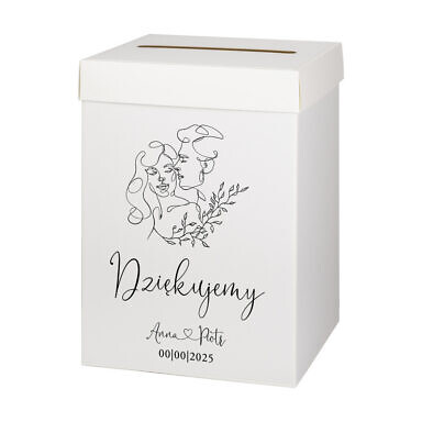 Pudełko na koperty Misty w103