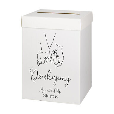 Pudełko na koperty Misty w104